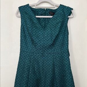 Donna Karen Turquoise Midi Dress